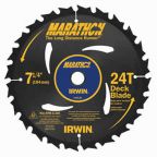 7 1/4 40T Marathon Saw Blade  Irwin 14031