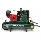 Rolair 4090HK17 5.5 HP Honda, 9.3 CFM@90PSI, 9 Gall Twin Tank Compressor