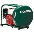 Rolair 3.5-HP 4.5-Gallon Contractor Pancake Gas Powered Air Compressor w/ Honda GX160 Engine