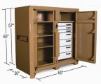 Knaack Jobmaster Cabinet With Drawers - Model 112