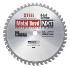 MK Morse CSM82548NSC Metal Devil NXT Circular Saw Blade, 8-1/4-Inch Diameter, 48 Teeth, 5/8-Inch Kno
