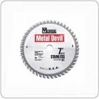 7" 68T Thin Steel Metal Devil Metal Cutting Blade CSM768NTSC 101783