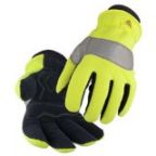 Revco 15Hv Spandex And Synthetic Leather Insulated Mechanic'S Style Gloves, Black Stallion