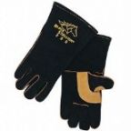 Revco 200 Side Split Cowhide High Quality Welding Gloves, Black Stallion