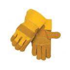 Revco 5Yw Side Split Cowhide -- Patched Palm Cushioncore Insulated Winter Gloves, Black Stallion
