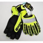 Revco Gw101 Toolhandz&reg Hi-Vis Spandex Extreme Winter Gloves, Black Stallion