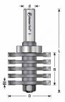 Amana 45796 Finger Joint Bit 1/2 Shank