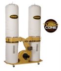 POWERMATIC 1792071K PM1900TX-BK1 Dust Collector, 3HP 1PH 230V, 30-Micron Bag Filter Kit