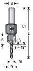 Amana 55206 Ct Countersink, #8 Screw