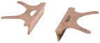 WILTON 24403 404-3, Copper Jaw Caps, 3" Jaw Width