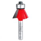 Freud 1/2 Ch. X 1/4 Sh. 25 Degree Chamfer Bit  40-102