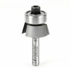 Amana 47184 Bevel Bit 15 Deg. Helix 1/4 Sh