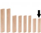 Domino Xl Beech Tenons 8X22X80 Mm 190X.