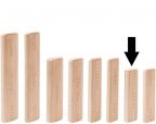 Domino Xl Beech Tenons 10X24X80 Mm 150X.