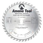 Amana 612401 12"/40T Glue Rip Tcg 1" Bore