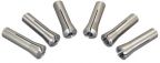 JET 650132 CS-R8, 6-piece R-8 Collet Set 1/8" - 3/4" (8ths)