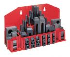 JET 660038 CK-38, 52-Piece Clamping Kit with Tray for 1/2" T-Slot
