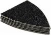 Sandpaper Triangle Hook & Loop 3"x3"x3" 40 Grit PACK5