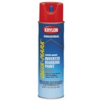 Krylon Quik-Mark Inverted Marking Paint Apwa Brilliant Red