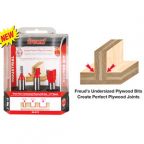 Freud 3 Pc Undersize Plywood Set - 1/2 89-670