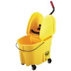 WaveBrake Mop Bucket Combo w/ Wringer - Yellow - 35 qt.