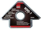 Magnet, magnetic square, arrow shape, 90/45 degrees, 41 lbs pull