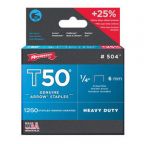 Arrow T-50 - 1/4" Staples 504