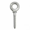 Chicago Hardware 08905 0 Eyebolt Galvanized Shoulder Screw  1/4"  X  2" *Shoulder *