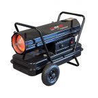 Portable Kerosene Forced Air Heaters, 175,000 Btu/h, 14 gal, 110V