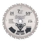 Freud Freud D0840X Diablo 8-Inch 40 Tooth Atb Finishing Saw Blade With 5/8-Inch Arbor