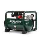 Rol-Air JC20 2-HP 3 Gallon Quiet Oilless Hot Dog Air Compressor