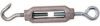 Chicago Hardware 05205 4 Turnbuckle Midget Aluminum Hook & Eye #11  8 - 32