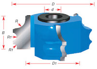 Amana Shaper Cutters