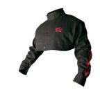 Revco 21Cs Side Split Cowhide Leather Welding Cape Sleeve, Black Stallion