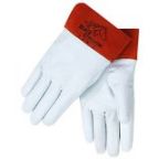 Revco 24K Grain Kidskin -- Short Cuff Tig Welding Gloves, Black Stallion