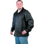 Revco 30Pwc-Blk Duralite Black Grain Pigskin Leather Premium 30 Inch Welding Coat, Black Stallion