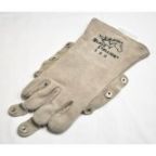 Revco 580Lh Side Split Cowhide -- Left Hand Only Premium Welding Gloves, Black Stallion