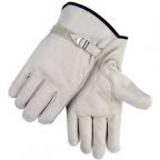 Revco 96 Grain Cowhide -- Pull Strap Driver'S Style Gloves, Black Stallion