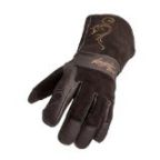 Revco Ls50 Bsx Angelfire Black - Beige Flourish Stick/Mig Welding Gloves, Black Stallion