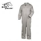 Revco Cf2215-Gy Truguard 300 Flame-Resistant Cotton Coveralls, Black Stallion