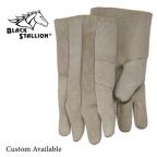 Revco G114 36 Oz. Fiberglass, Wool Lined, 14" Thermal Protective Gloves, Black Stallion