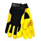 Revco Gx106 Toolhandz&reg Cow Grain Leather Mechanic'S Gloves, Black Stallion