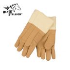 Revco P114 22 Oz. Pbi, Wool Lined, 14" Thermal Protective Gloves, Black Stallion