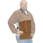 Revco 24Wb Side Split Cowhide Leather 24 Inch Welding Bib, Black Stallion