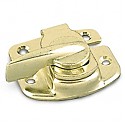 Window Sash Lock - Polish Brass