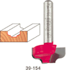 Freud 1/2 Dia. X 1/16" Radius X 1/4 Sh. Ogee Groove Bit 39-152