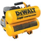 2 Hp Elec 4 Gal   Hand Carry Twin Tanks Dewalt D55153