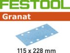 Abrasive Granat 115X228 Mm P40 50X Rs2