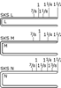 1/4 Crn   3/8 Lg Galv Senco Staples L06Bab  10M/Bx