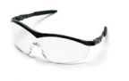 Crews  Storm Safety Glasses-#St110, Clear Lens Blk Frame